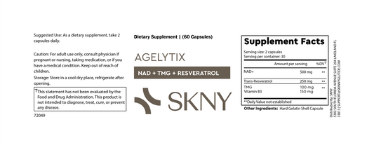 AGELYTIX NAD CAPSULES 60 COUNT