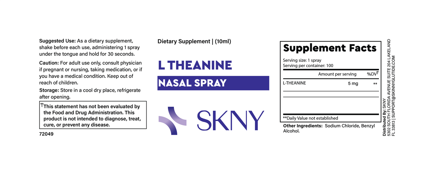 L-Theanine Nasal Spray